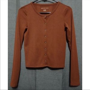 American Eagle Button-Up Long Sleeve